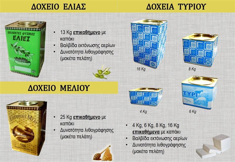 Όλα τα δοχεία